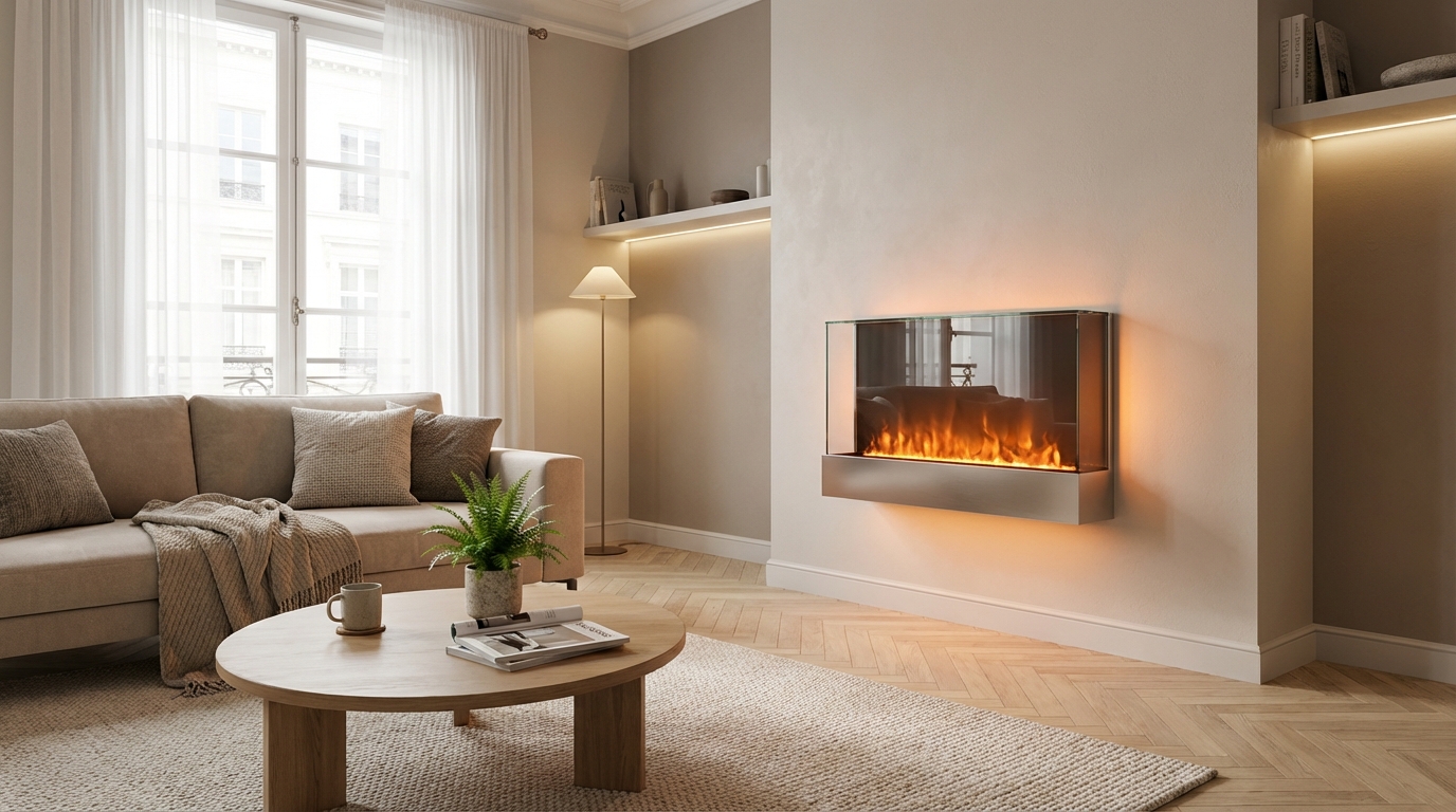 Ce chauffage d’appoint à effet feu de bois cartonne pour son design, sa conso et son prix… mais les avis sont ultra partagés