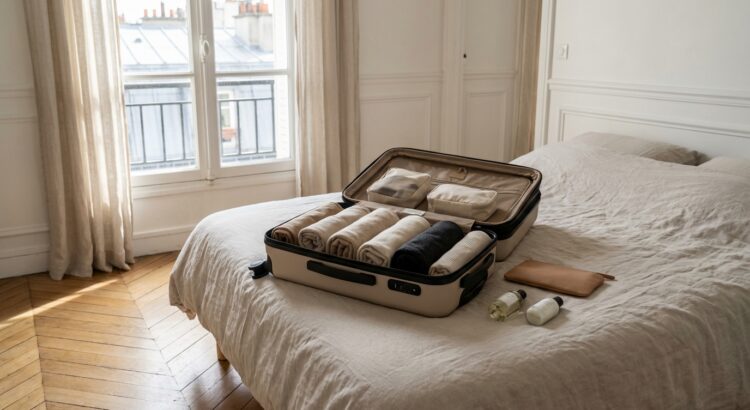 Vacances de Noël 2025 : Ce geste inspiré de l&rsquo;armée, permet de faire entrer deux fois plus de vêtements dans votre valise cabine (et d&rsquo;éviter les frais en trop !)