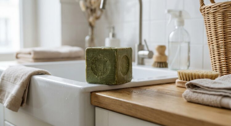 Ce savon ancien à moins de 3€ remplace votre gel douche, votre lessive et la moitié de vos produits ménagers en 10 usages simples et efficaces