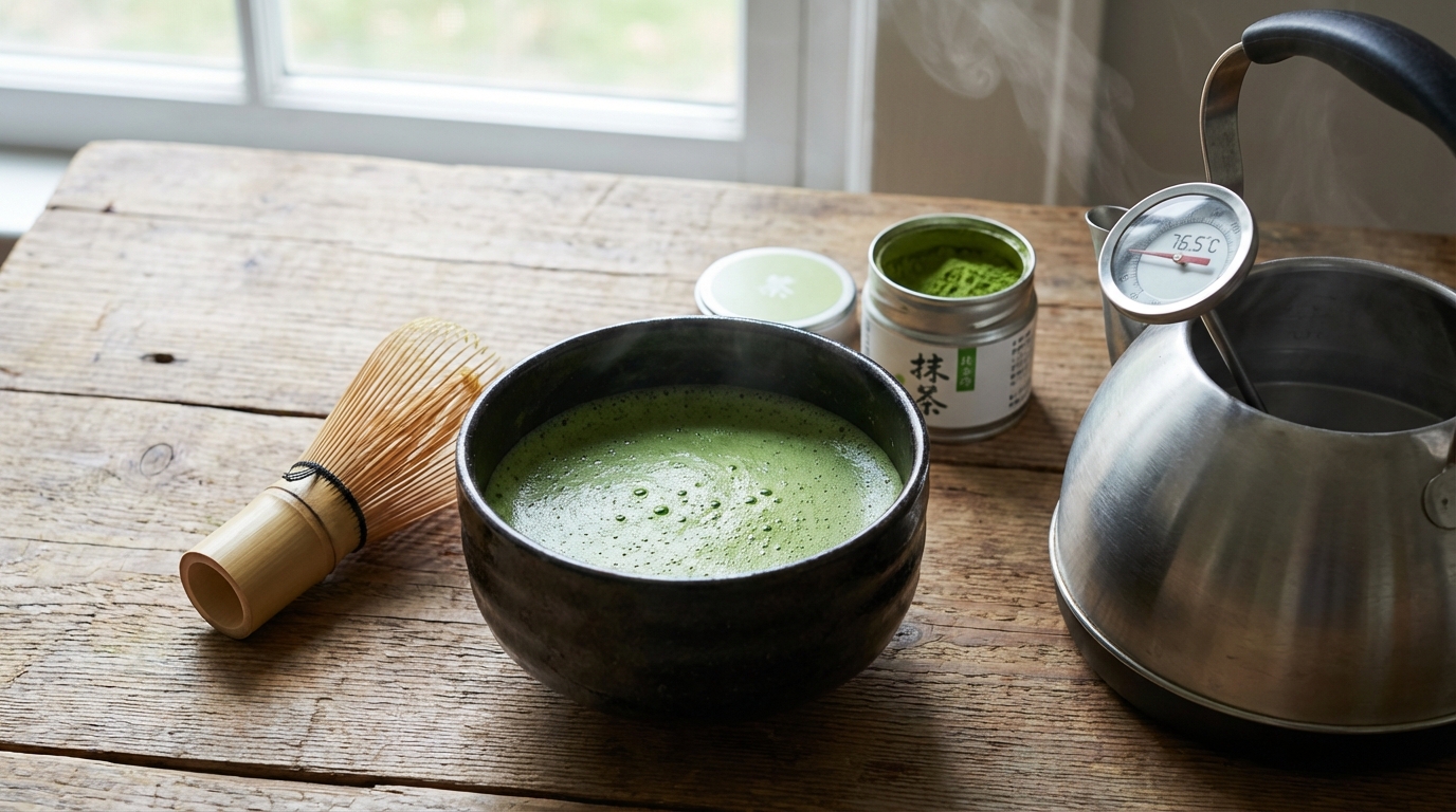 Thé matcha : tout le monde en parle… mais les avis sont ultra-partagés et une erreur très courante rend ce produit japonais imbuvable