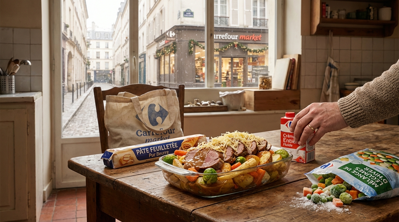Ces 3 produits Carrefour à acheter le 25 décembre sauvent vos restes du Réveillon avant qu&rsquo;ils ne finissent à la poubelle