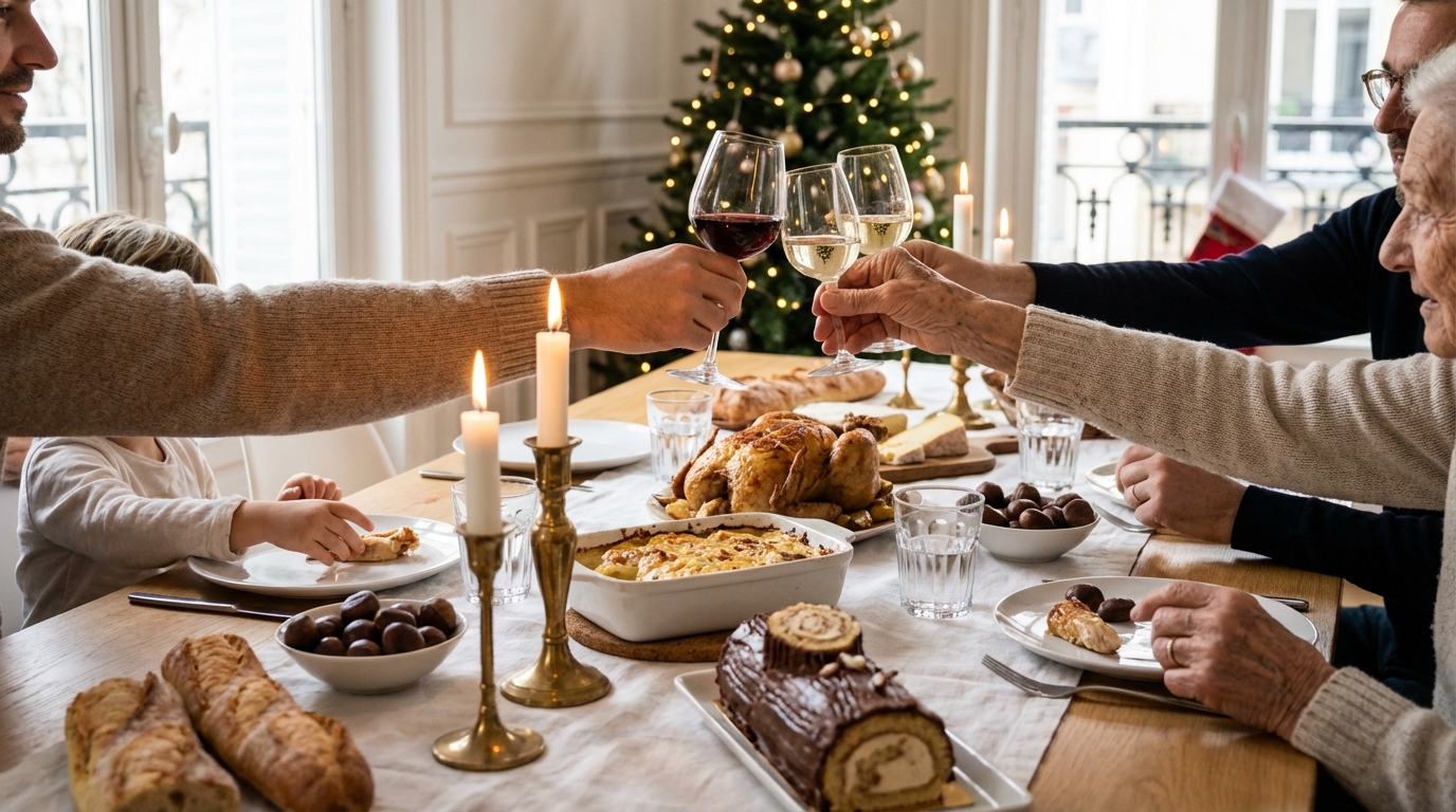 Désamorcer les tensions au réveillon : 5 sujets à lancer ce soir au dîner de Noël pour que le repas ne dérape pas