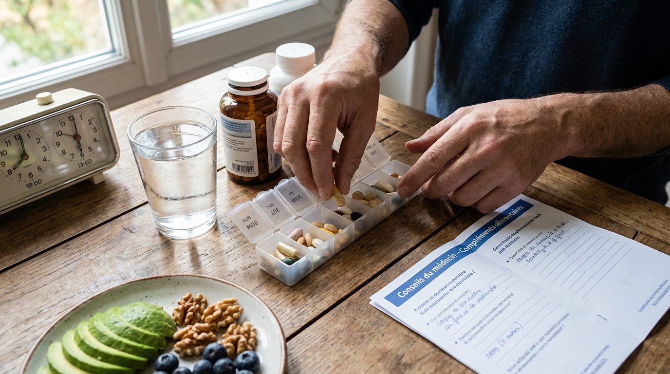 Compléments alimentaires : les médecins conseillent de les prendre à cette heure bien précise pour booster leur efficacité