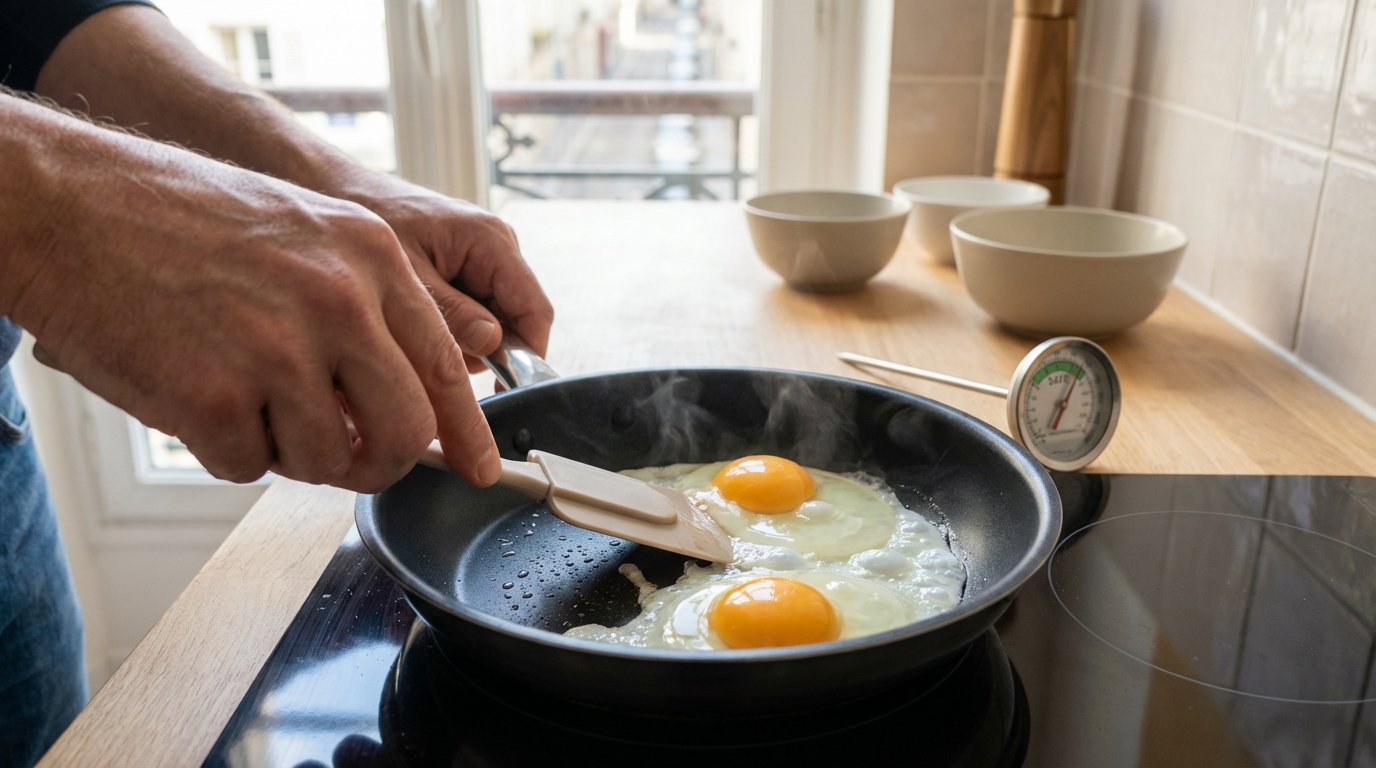 Poêles antiadhésives : ce geste courant réduit leur durée de vie à 2 ans (alors qu’elles pourraient tenir 7 ans)