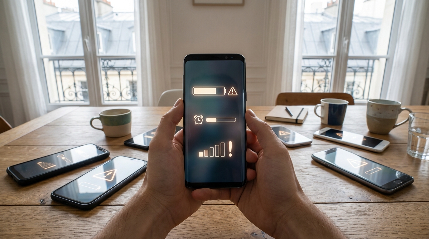 Smartphones : il a testé les grosses tendances 2025, voici celles qu&rsquo;il veulent voir disparaître en 2026