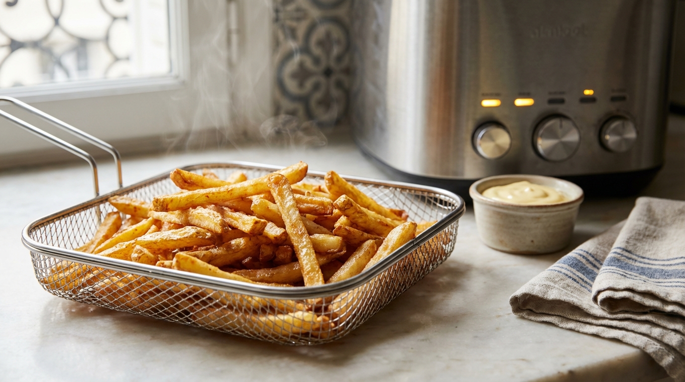 Air Fryer : ce réglage secret, n&rsquo;est utilisé par personne, pourtant il rend les frites 2x plus croustillantes