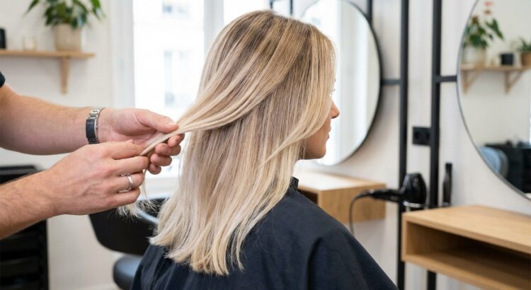 Après 50 ans, ce blond conseillé par un expert Franck Provost illumine le visage et efface visuellement les marques du temps