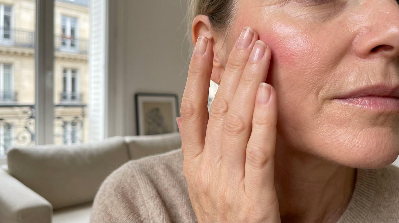 Après 60 ans, ce geste avec le blush change tout : Philippine Leroy-Beaulieu l’adopte déjà, les tutos TikTok se sont trompés