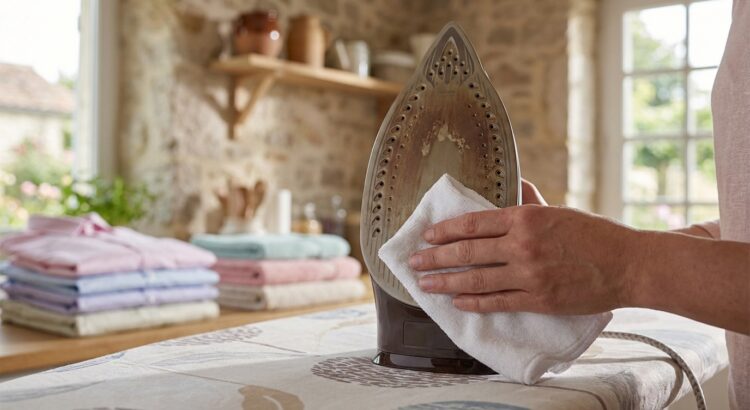Ce geste méconnu suffit à sauver un fer à repasser qui crache marron (et à éviter de ruiner encore vos chemises blanches)