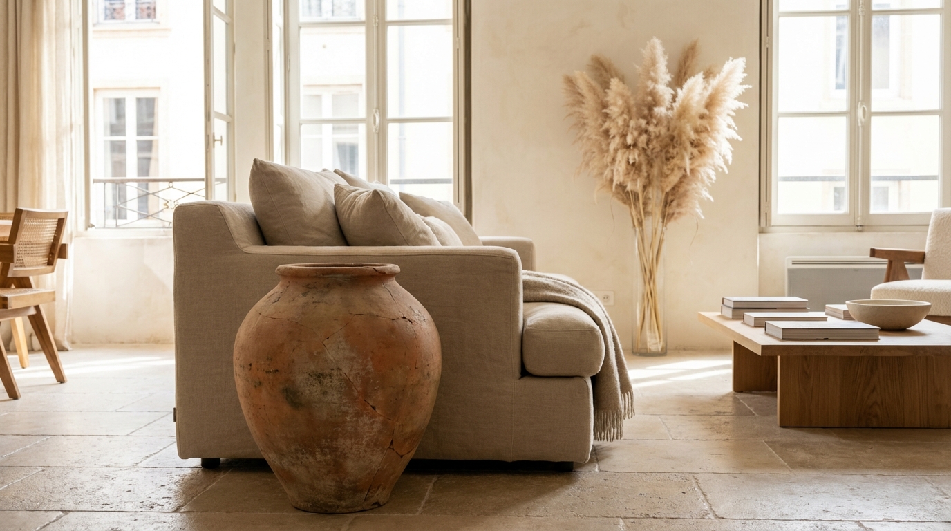 Cette jarre qu&rsquo;on voyait tous chez nos grands-parents dans les années 70 envahit les salons en 2026 (et pour une bonne raison !)