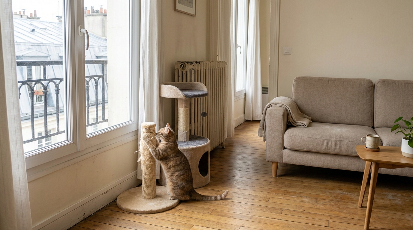 Ce meuble pour chat : entre le premier prix et le modèle à 50 €, l’un suffit, l’autre vous fait perdre de la place et de l’argent