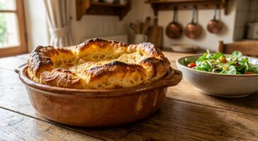 Ce plat paysan du Sud-Ouest, qui gonfle tout seul au four, va révolutionner vos crêpes du soir sans que vous restiez à la poêle