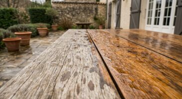 J&rsquo;ai testé ce produit sur mon salon de jardin, il a stoppé les tâches en 2 minutes chrono