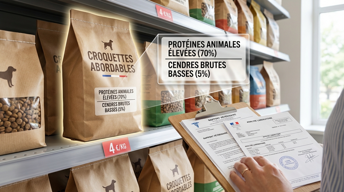 Ces croquettes de supermarché à 4€/kg, sont notées 18/20 par les vétérinaires (et elles détrônent les marques de luxe)