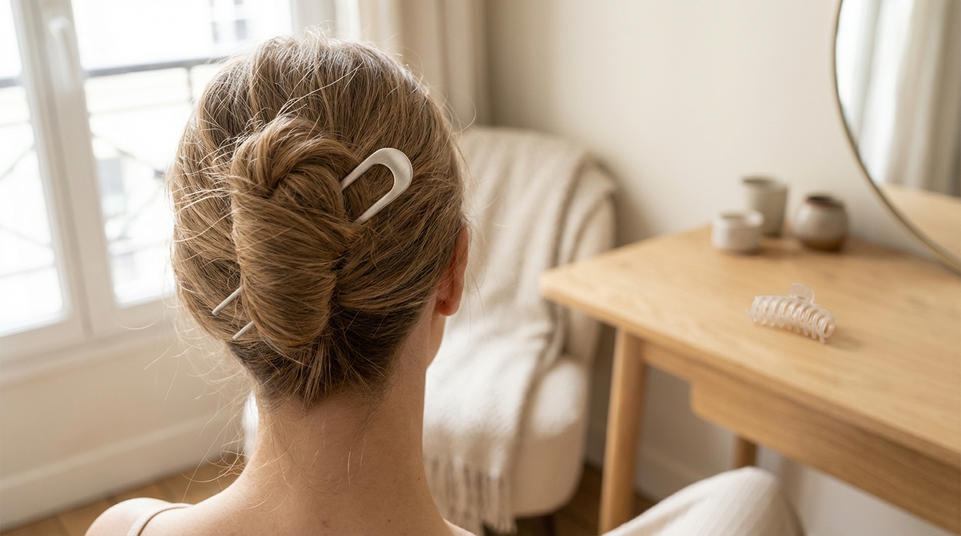 Cheveux fins qui cassent : cette nouvelle pince discrète remplace la version à griffes et redonne volume sans abîmer les pointes