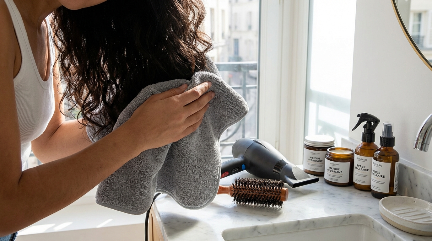 Cheveux plats et ternes : ces gestes de pro à adopter dès ce soir pour un volume brillant sans remettre les pieds au salon