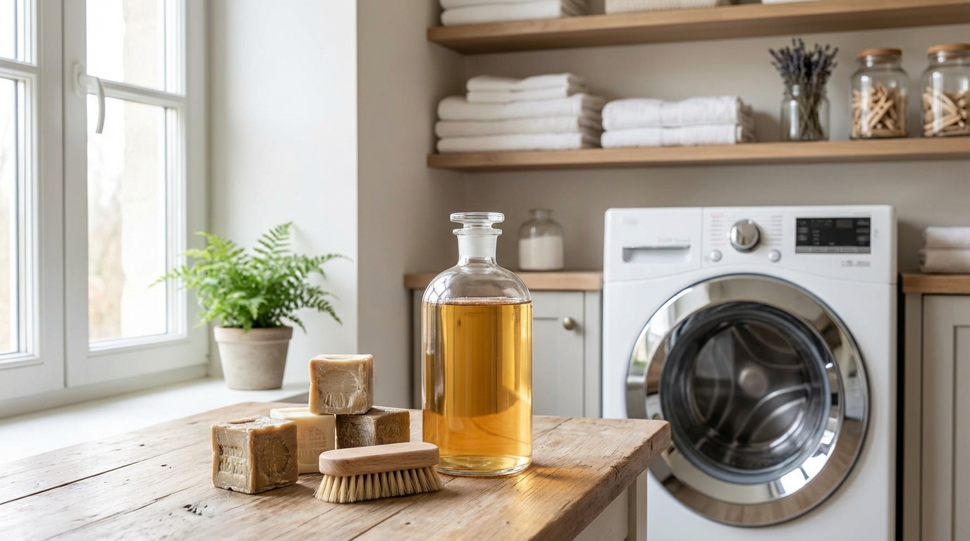 Lessive maison : cette erreur avec les savons naturels abîme votre linge et encrasse la machine, seul ce savon vous protège