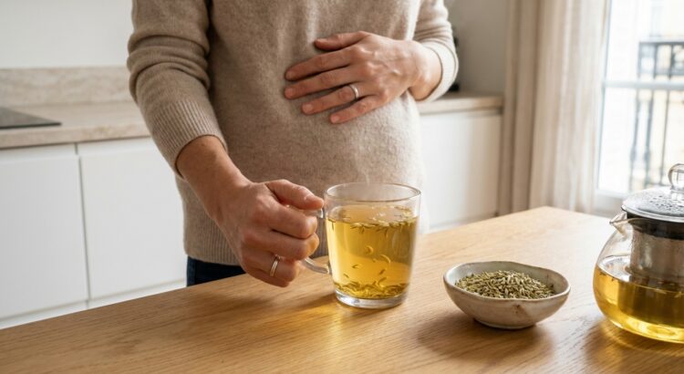 Ventre gonflé après 50 ans : l&rsquo;épice à 1€ à ajouter dans votre thé pour dégonfler en quelques heures
