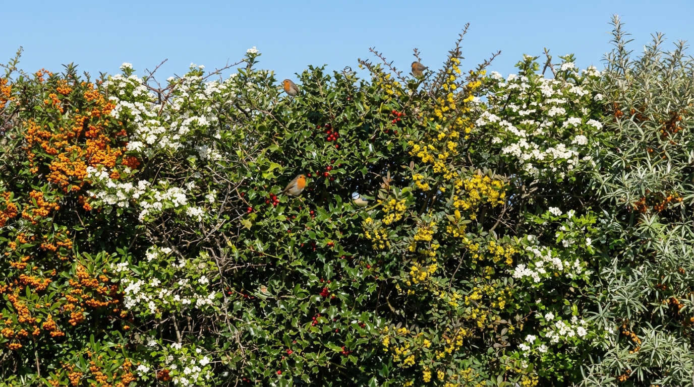 Ce choix d’arbustes épineux transforme votre clôture en haie défensive redoutable (et la plupart des jardiniers l’ignorent)