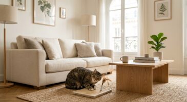 Ce petit accessoire pour chat à moins de 8 € sauve des milliers de canapés: si le vôtre est abîmé, il peut encore tout changer