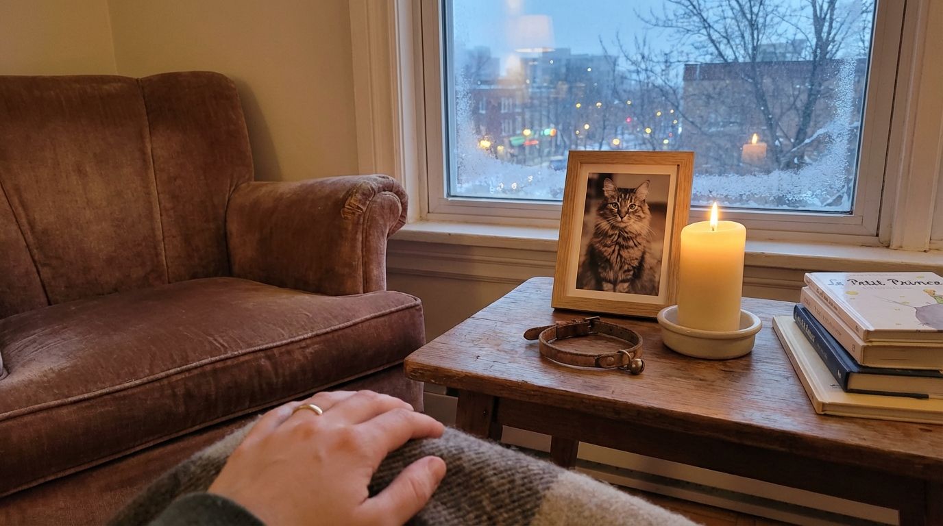 Ce silence qui vous écrase après la perte cet animal : pourquoi il vous fait si mal et comment tenir au quotidien