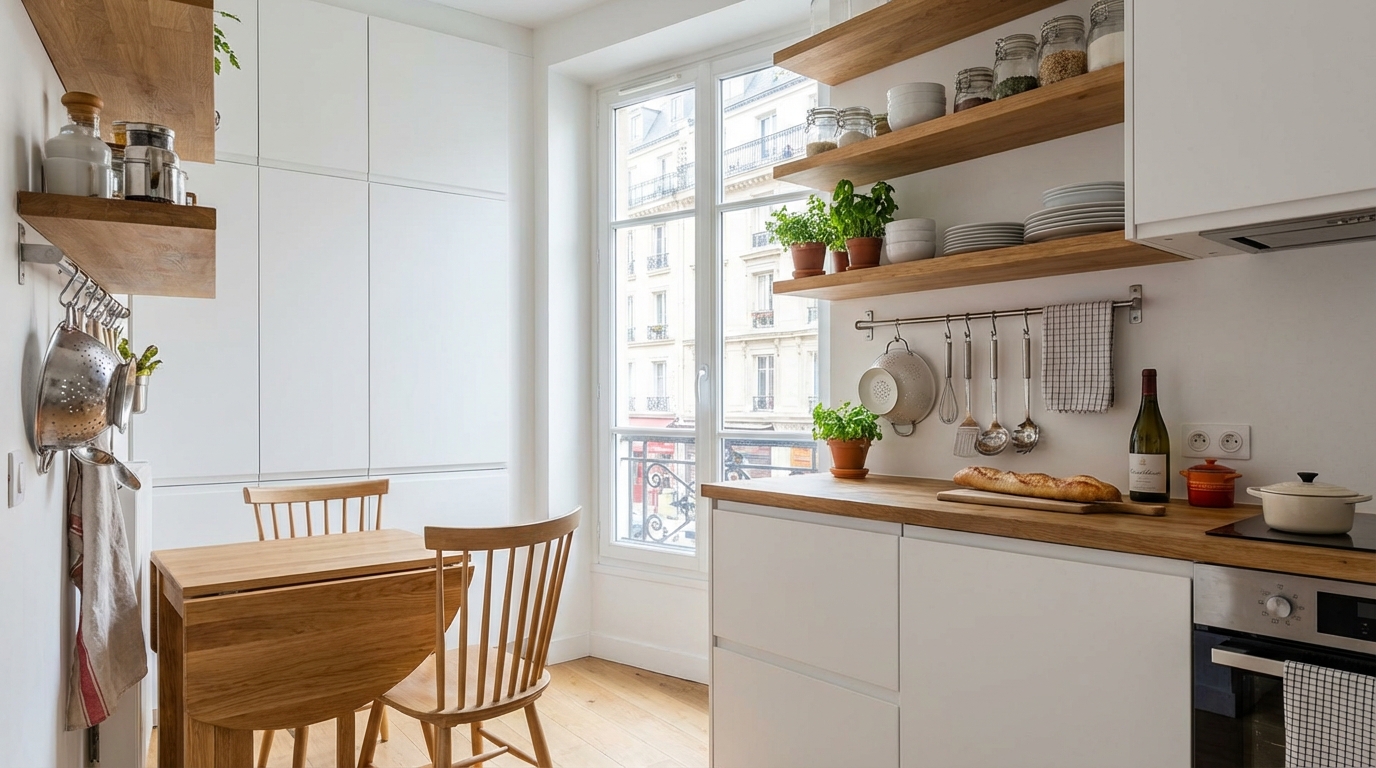 Ce système IKEA transforme les plus petites cuisines en espaces ultra pratiques (le détail malin que tout le monde oublie)