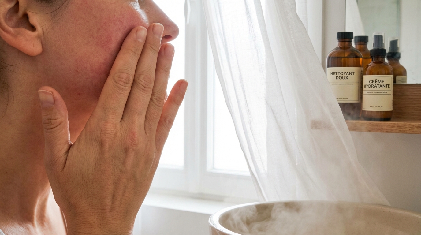 Ces 12 idées reçues sur la peau sensible l&rsquo;abîment en silence (et 2 femmes sur 3 continuent à y croire au quotidien)