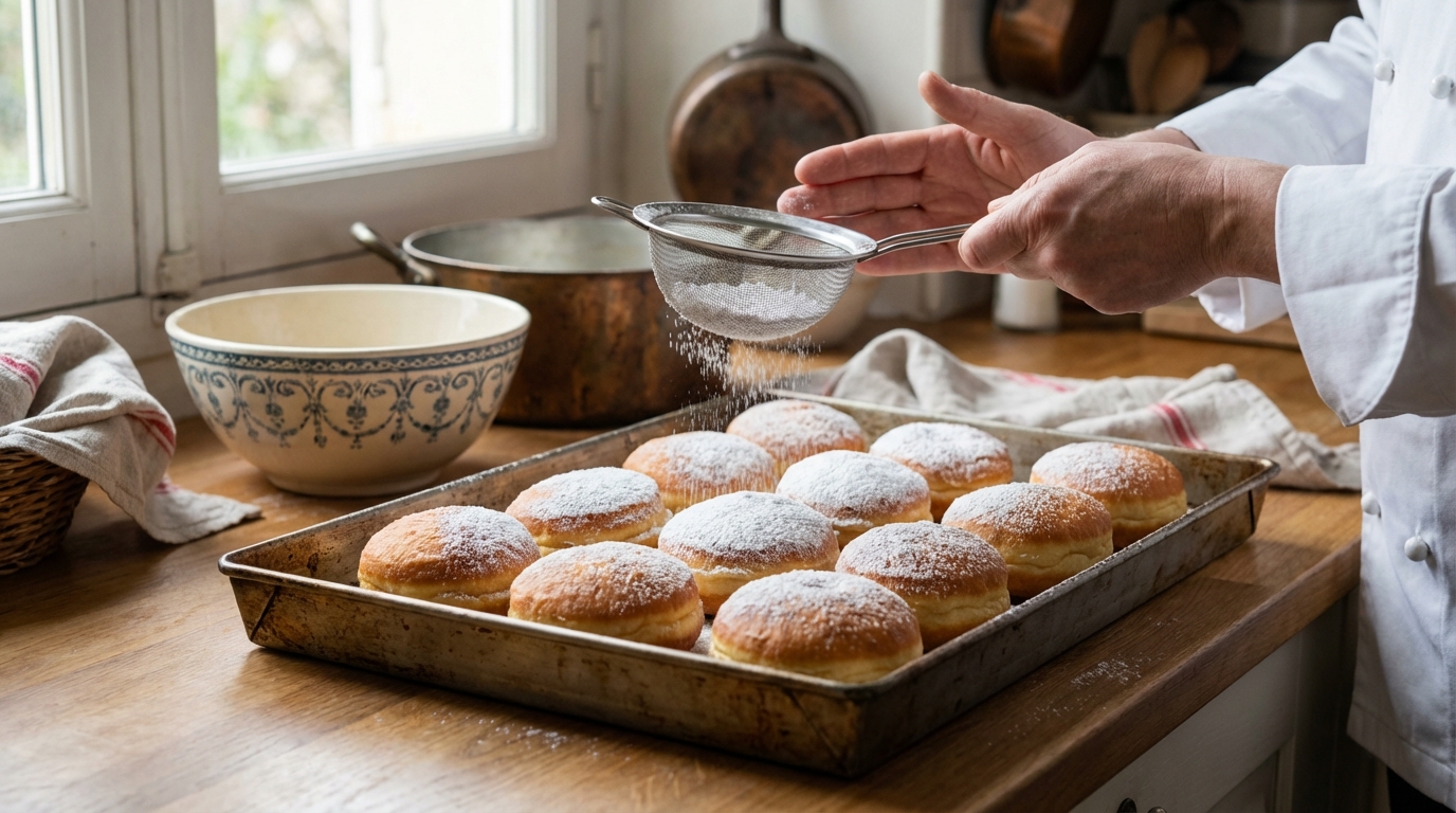 Ces beignets de Mardi Gras de Cyril Lignac, sans une goutte d’huile, bluffent tout le monde grâce à cette cuisson méconnue