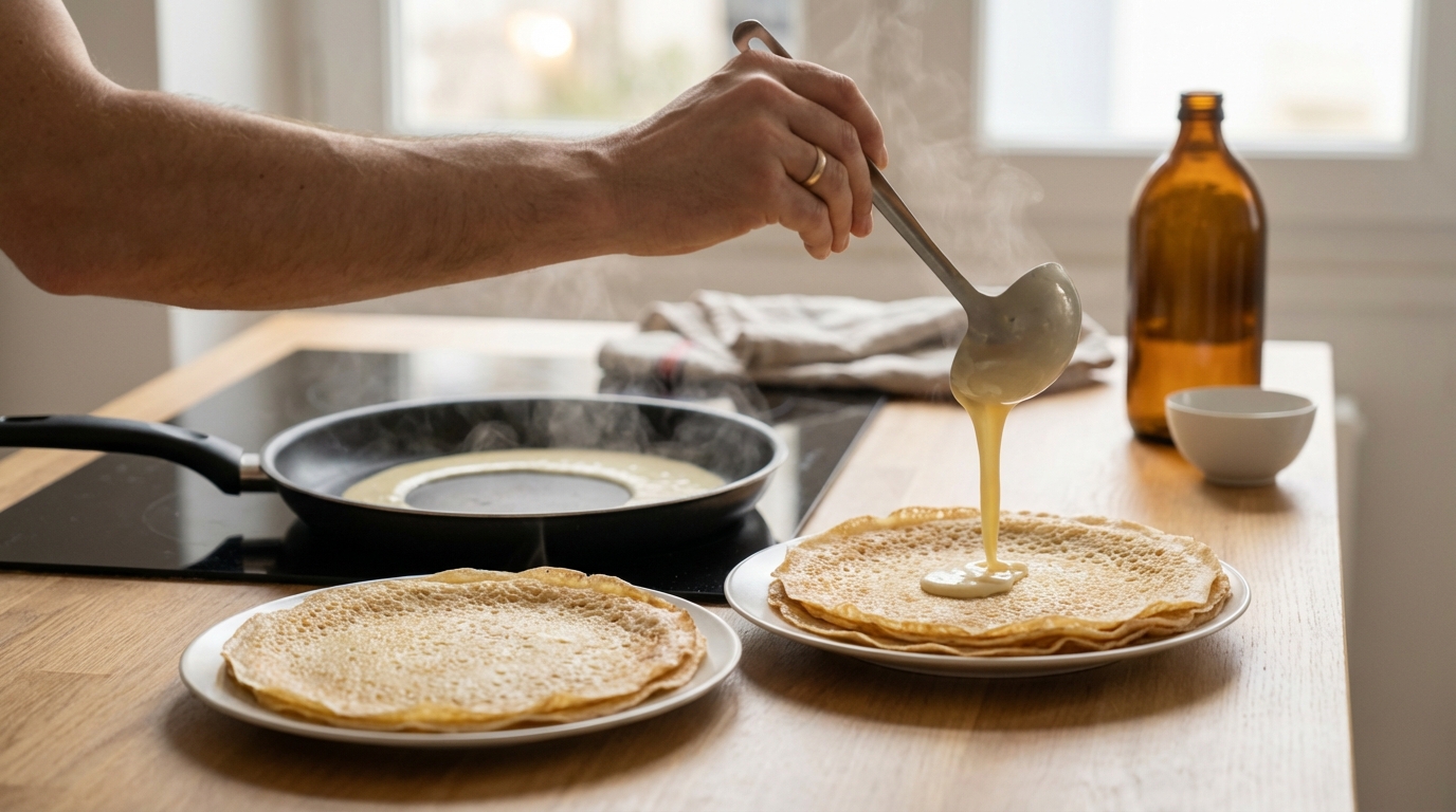 Chandeleur 2026 : cette boisson pétillante qu’on vous conseille dans la pâte à crêpes est-elle le secret de crêpes parfaites ?