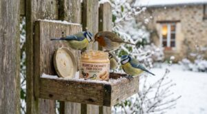 Chez Action, cet accessoire en bois à 1,39 € nourrit tous les oiseaux du jardin tout l’hiver (et vous fait économiser une fortune)