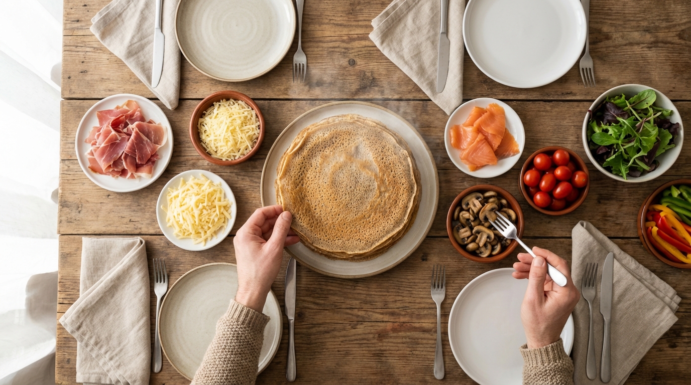 Crêpes salées : ces idées montagnardes, marines ou veggie qui transforment une simple Chandeleur en repas inoubliable