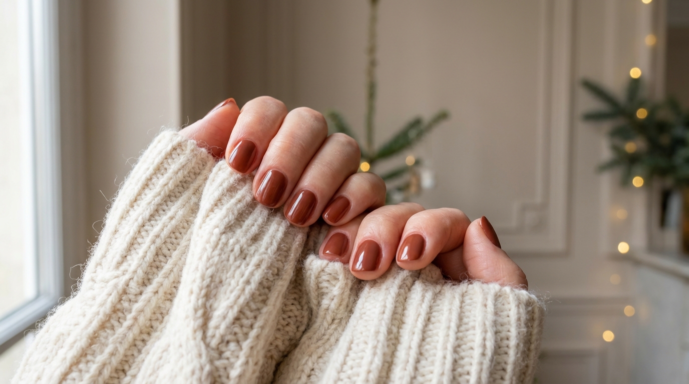 Hailey Bieber abandonne le rouge classique pour cette couleur d’ongles chaude : 8 manucures tendance à adopter cet hiver