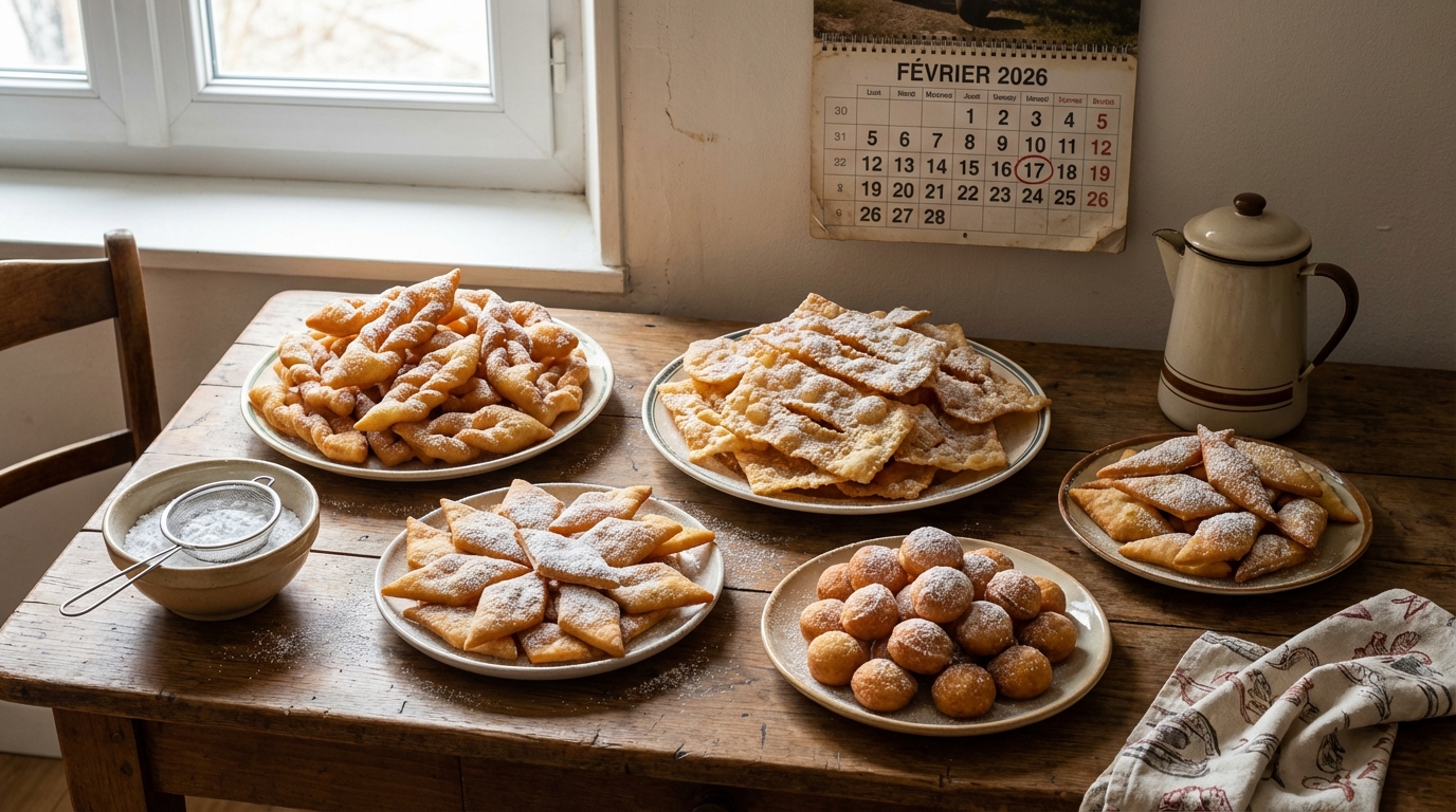 Mardi gras 2026 : cette pâtisserie de carnaval change tout selon votre région (et ce détail à connaître avant le 17 février)
