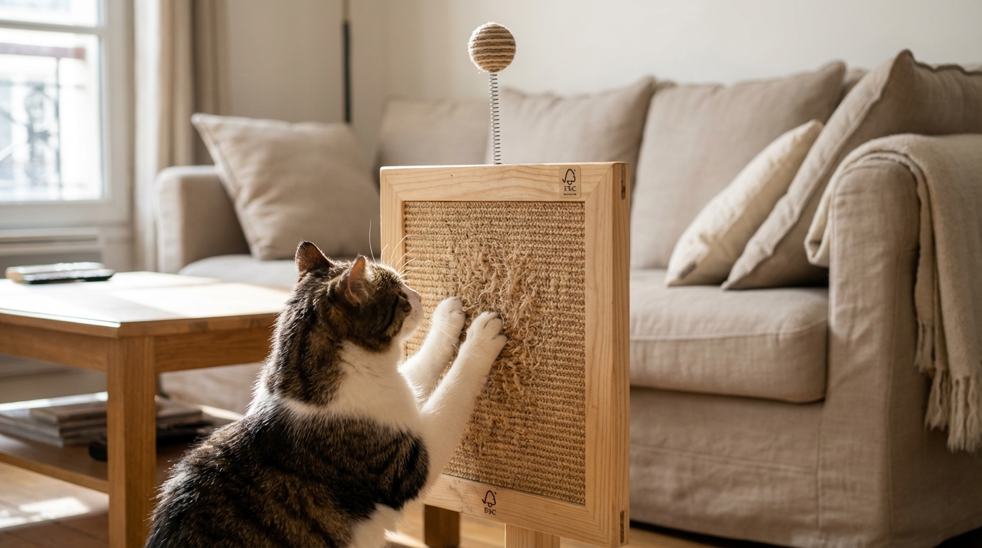 Moins de 8 € chez Action : cet accessoire pour chats sauve votre canapé et rend les félins accro (les clients se l’arrachent)