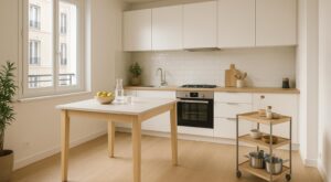 Ne refaites pas votre cuisine en 2026 avant d’avoir vu ce meuble central sans travaux qui change tout dans les petits espaces