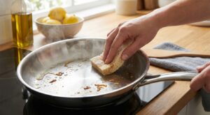 Poêles en inox ternes et rayées : cette habitude après cuisson les garde neuves dix ans, arrêtez le reste vite