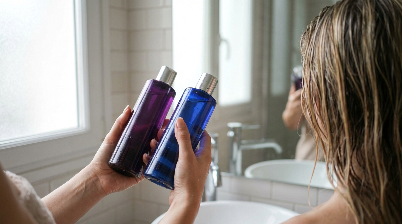 Reflets jaunes ou cuivrés après une coloration : cette erreur avec ces soins lavants colorés gâche tout, voici comment l’éviter