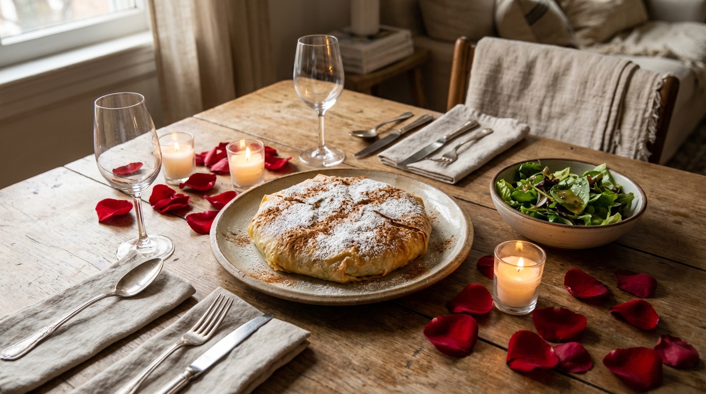 Saint-Valentin : ce plat marocain feuilleté choisi par Julie Andrieu pour un dîner à deux va remplacer votre menu de restaurant