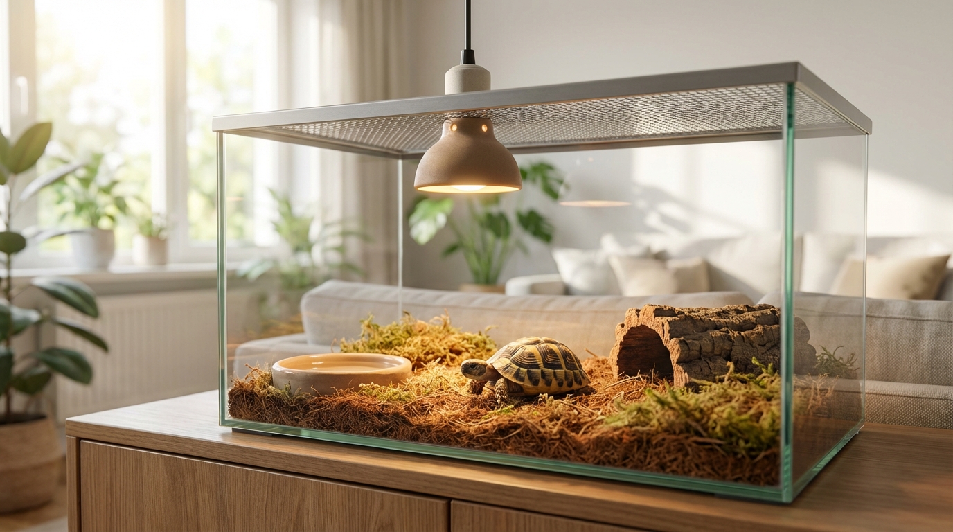 Vous avez une tortue terrestre ? voici l’astuce méconnue pour lui offrir un habitat vraiment confortable sans dépasser les 61 €