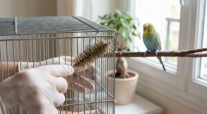 Ce petit accessoire Amazon à 5,99 € met fin à la corvée de cage à oiseaux (et des milliers de maîtres ne jurent plus que par lui)