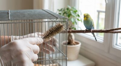 Ce petit accessoire Amazon à 5,99 € met fin à la corvée de cage à oiseaux (et des milliers de maîtres ne jurent plus que par lui)