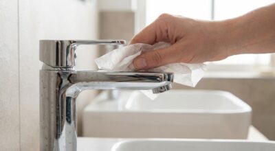 Ce produit de cuisine inattendu, passé 30 secondes sur vos robinets, vous fait oublier les sprays anti-calcaire une semaine