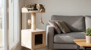 Fini de se ruiner : chez E.Leclerc, ce mobilier complet pour chat à 29,90 € évite les dégâts à la maison même dans un petit appart