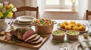Pâques 2026 : ces 3 accompagnements de saison changent tout dans l&rsquo;assiette (et vous évitent de passer des heures en cuisine)