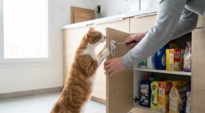 Votre chat qui ouvre vos rangements met sa santé en danger : ce système discret sécurise la maison sans brider son instinct