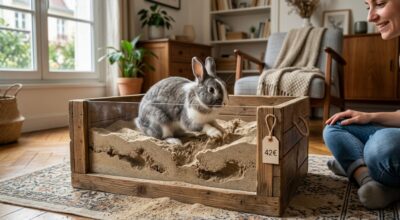 À 42 € chez Animalis, cet accessoire en bois rend les lapins d’appartement incontrôlables (et sauve vos meubles)