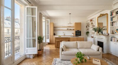 Avant/après : ce 60 m² haussmannien sombre est méconnaissable, si le vôtre vous étouffe vous devez voir ce qu&rsquo;ils ont changé