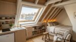 Ce mini-logement de 16 m² sous les toits, jugé ingrat au départ, est devenu un cocon ultra-optimisé grâce à cette astuce à copier