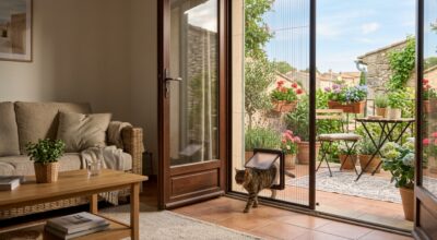 Ce système discret sur ma porte a mis fin au cauchemar estival des propriétaires de chats et aux piqûres de moustiques