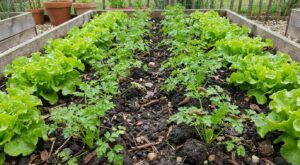 Cette herbe compagne à semer entre vos salades stoppe les limaces, booste vos récoltes… mais presque personne ne l’utilise